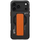 iPhone 17 Pro Max Skinarma Haxa tok mágneses töltéssel + fogantyú állvánnyal Grafit