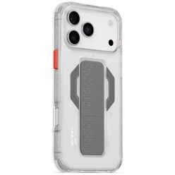   iPhone 17 Pro Max Skinarma Haxa mágneses töltés + grip állvány átlátszó tok
