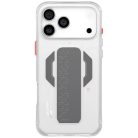 iPhone 17 Pro Max Skinarma Haxa mágneses töltés + grip állvány átlátszó tok