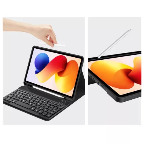 Xiaomi Redmi Pad 2 Pro Tech-protect Sc Pen + tok billentyűzettel - fekete