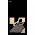 iPhone 17 Air arany Benks Magnetic Armor Air Armor Grid Kevlar tok fémkeret 600D (A068) tok