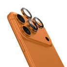 iPhone 17 Pro/17 Pro Max Narancs Benks edzett üveg DR zafír lencsevédő kamera lencséhez (3 darab lencse) üvegfólia