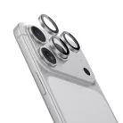 iPhone 17 Pro/17 Pro Max Ezüst Benks Edzett üveg DR Zafír Lencsevédő kamera lencsére (3 darab lencsevédő) üvegfólia