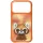 iPhone 17 Pro Max Nimmy Big Eyed Pet 2.0 mosómedve tok narancssárga