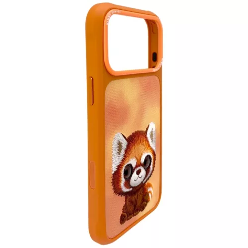 iPhone 17 Pro Max Nimmy Big Eyed Pet 2.0 mosómedve tok narancssárga