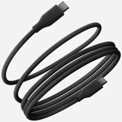 USB-C Energea Helix 60 mágneses kábel 60W 1.5m fekete