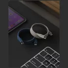 USB-C Energea Helix 60 mágneses kábel 60W 1.5m fekete