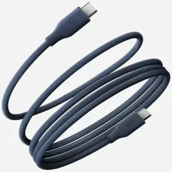   Kék Energea Helix 60 Mágneses USB-C - USB-C kábel 480Mbps 60W 1.5m