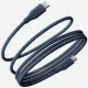 Kék Energea Helix 60 Mágneses USB-C - USB-C kábel 480Mbps 60W 1.5m