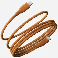   Energea Helix 60 USB-C - USB-C mágneses kábel 60W 1.5m narancssárga