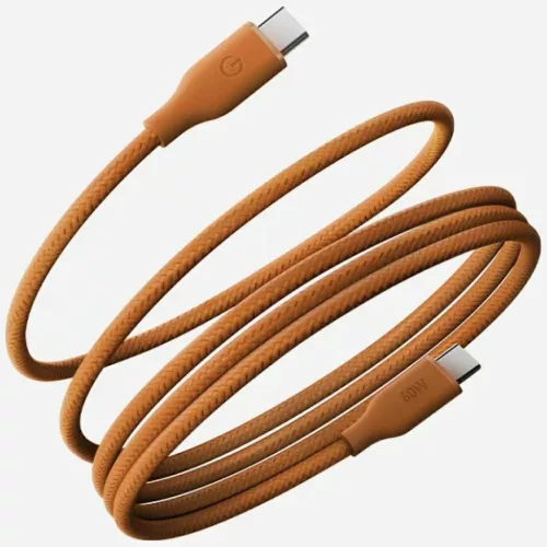 Energea Helix 60 USB-C - USB-C mágneses kábel 60W 1.5m narancssárga