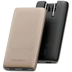   Energea TravelWorld Edge 65W 2xUSB-C PD/PPS/QC3.0 hálózati töltő (USA/UK/EU) - arany