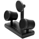 Energea Magaudio Stand 2in1 Qi2 vezeték nélküli töltőállomás sztereó hangszórókkal grafit