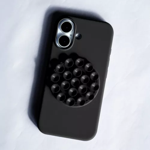 iPhone 15 Pro szilikon tok fekete