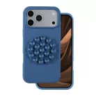 iPhone 17 Pro kék szilikon tok