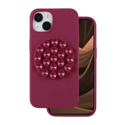 iPhone 11 Silicone Stick tok bordó tok
