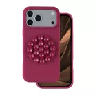 iPhone 17 Pro tok szilikon stick bordó