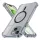 iPhone 15 Plus Smoke Black Techsuit - Shockproof Clear Silicone MagSafe tok