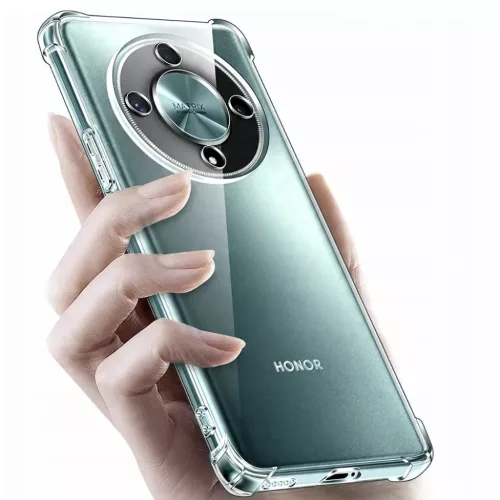 Honor Magic8 Lite Átlátszó Techsuit Shockproof Szilikon tok
