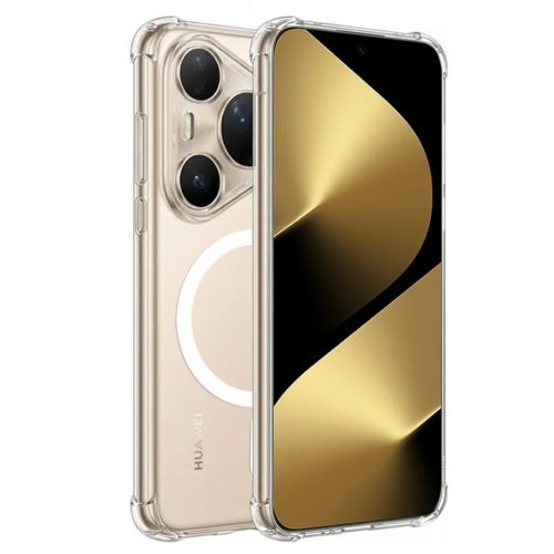 Huawei Pura 80 Ultra Techsuit - Shockproof Clear Silicone MagSafe - Clear tok