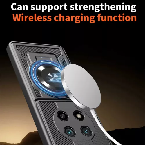 Honor Magic8 Lite Techsuit - RuggedCam - Kék tok