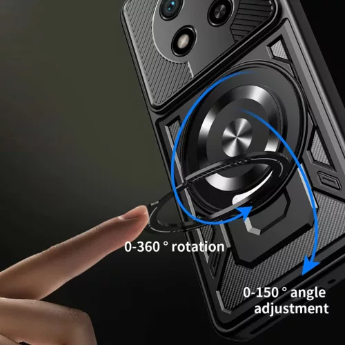 Honor Magic8 Lite Techsuit - RuggedCam - Lila tok