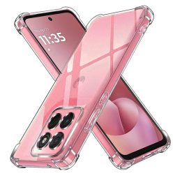   Motorola Moto G57 Power / G67 Power Techsuit Shockproof Clear Silicone - Átlátszó tok