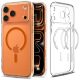 iPhone 17 Pro Max Spigen Ultra Hybrid Mag Magsafe tok átlátszó/narancssárga
