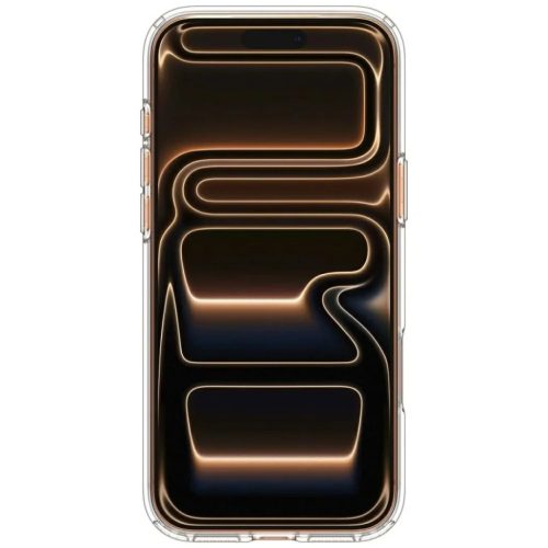 iPhone 17 Pro Max Spigen Ultra Hybrid Mag Magsafe tok átlátszó/narancssárga