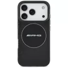 iPhone 17 Pro AMG Kétrétegű Átlátszó Füstös MagSafe tok fekete