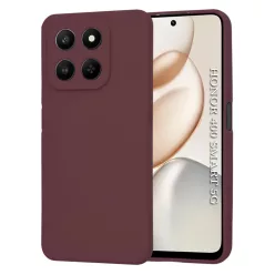Honor 400 Smart / X7d 4G Plum Red Techsuit - SoftFlex tok