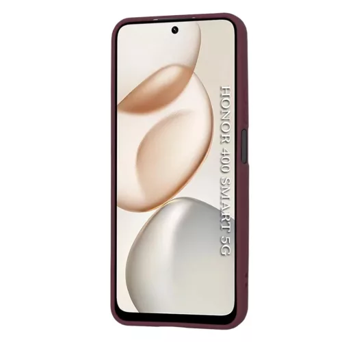 Honor 400 Smart / X7d 4G Plum Red Techsuit - SoftFlex tok