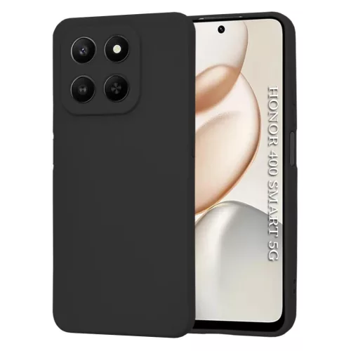 Honor 400 Smart / X7d 4G Techsuit SoftFlex - fekete tok