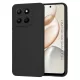 Honor 400 Smart / X7d 4G Techsuit SoftFlex - fekete tok