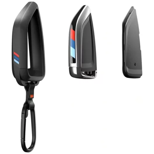 BMW Spigen BK100 kulcstartó tok fekete