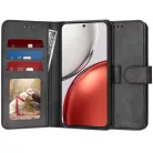 Honor Magic8 Lite - Techsuit - Diary Book - Fekete tok