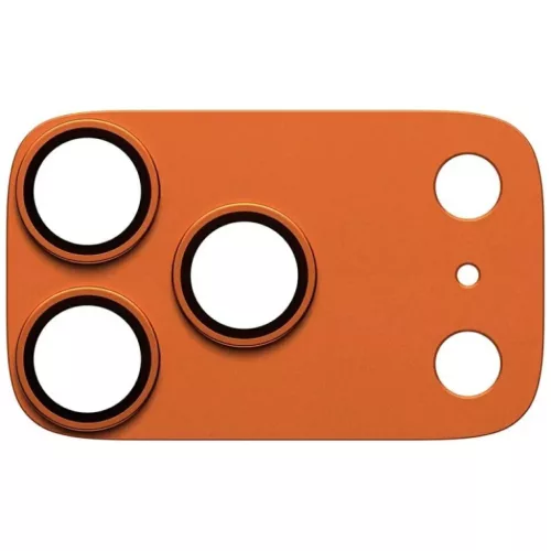 iPhone 17 Pro PanzerGlass Fender Camera Protector üvegfólia, narancssárga