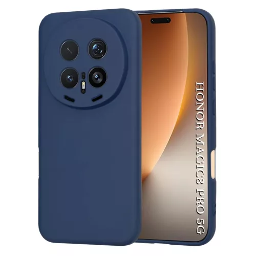 Honor Magic8 Pro Techsuit - SoftFlex - Sötétkék tok