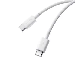 USB-C to USB-C Kábel Xiaomi, 60W, 3A, 1m, Fehér BHR0878GL