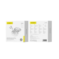  FONENG vezeték nélküli fülhallgató (ANC+ENC) BL166 Ezüst