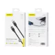 FONENG kábel X115 USB-C - Lightning PD 27W 1M Fekete