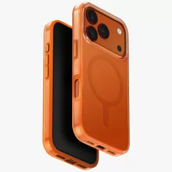 Uniq Clario Magclick töltőtok iPhone 17 Pro - Narancs tok