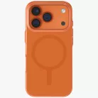 Uniq Clario Magclick töltőtok iPhone 17 Pro - Narancs tok