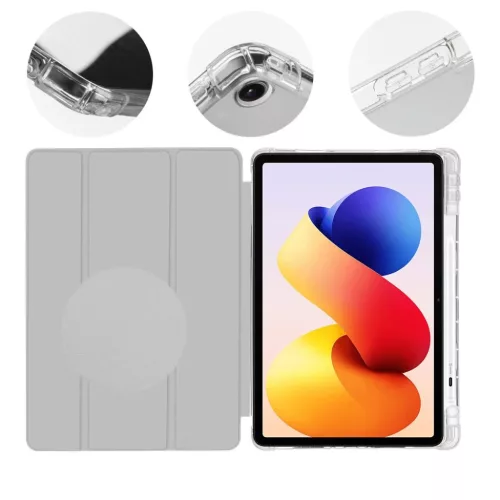 OBAL:ME MistyTab fliptok Xiaomi Redmi Pad 2 Pro Light Gray