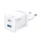 BWOO GaN fali töltő CDA222 PD 35W 1 x USB 1 x USB-C, fehér