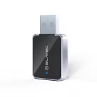 Blavec Adapter Carplay Android Auto vezeték nélküli BCP-02 - Bluetooth WiFi USB + Type-C adapter (CPAABCP02-BWUB) fekete