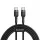 USB-C to USB-C kábel Baseus, 60W, 2m - Fekete / Szürke Baseus - (E0418500)