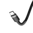 USB-C to USB-C, 60W, 2m Fekete / Szürke Baseus - (3 darabos) Data Cable Cafule (E0418501)