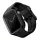 Apple Watch 44/45 mm UNIQ Monos Szíj + Tok 2 az 1-ben éjfekete