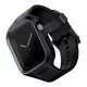 Apple Watch 44/45 mm UNIQ Monos Szíj + Tok 2 az 1-ben éjfekete